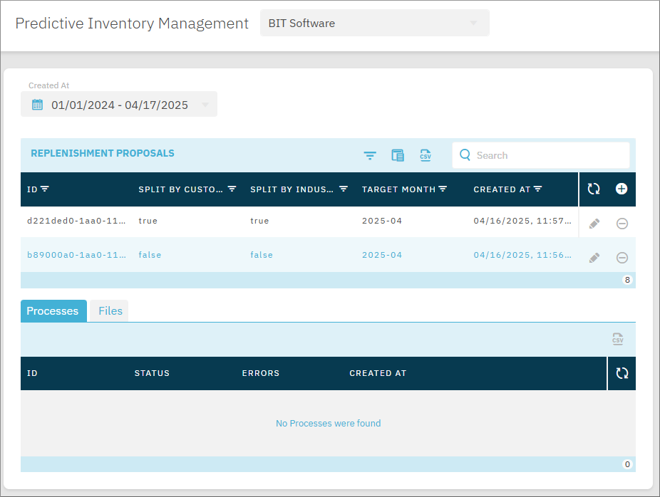 Predictive Inventory Management UI