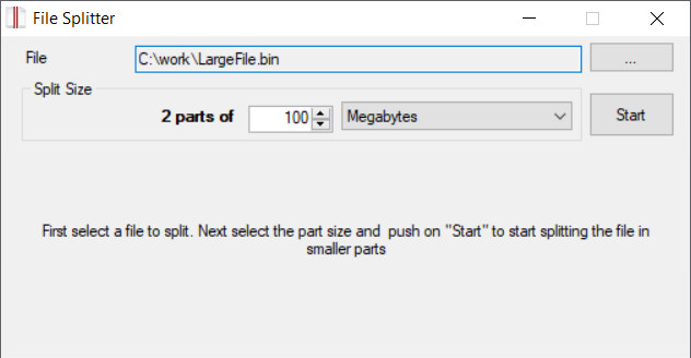 File Splitter